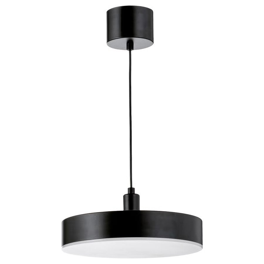 IKEA Nymåne hanglamp, zwart, 38 cm, Ophalen, Nieuw, Metaal, Overige fittingen