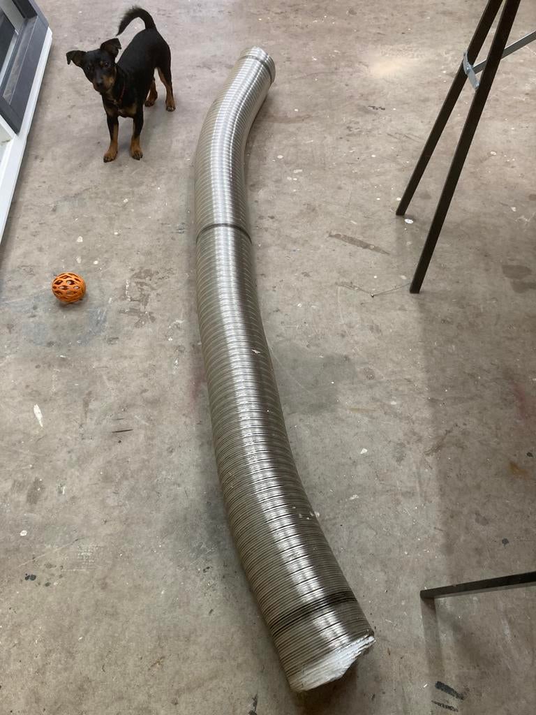 Flexibel schoorsteen kanaal, Ophalen of Verzenden, Nieuw, Overige metalen