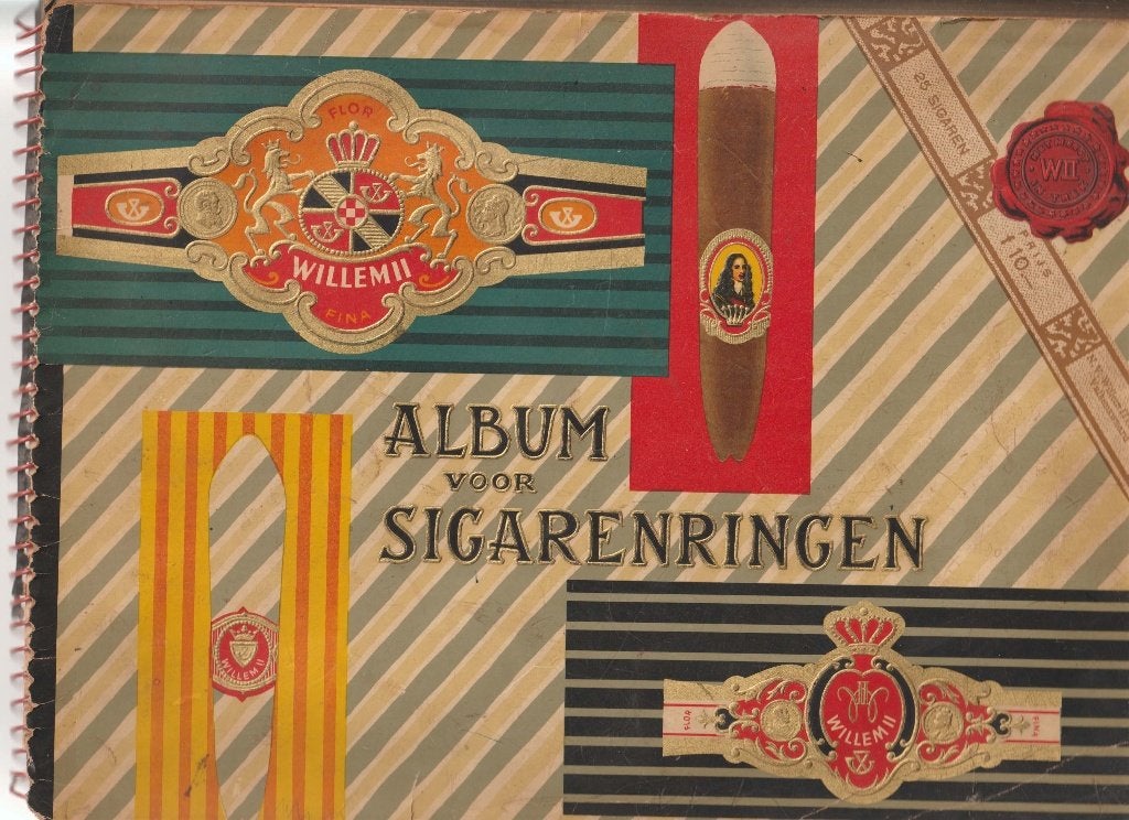 Album Sigarenbandjes, Verzamelen, Ophalen of Verzenden, Gebruikt