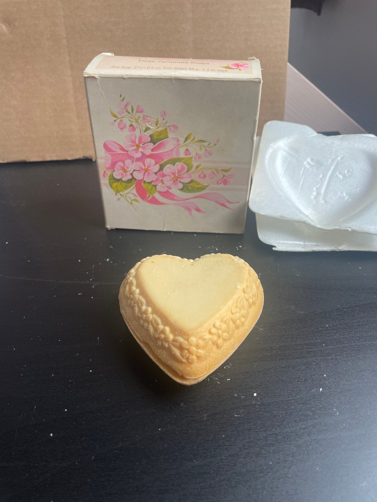 Vintage Avon 'A Token of Love' Zeepjes - Hartvormig, Ophalen of Verzenden, Gebruikt, Overige typen