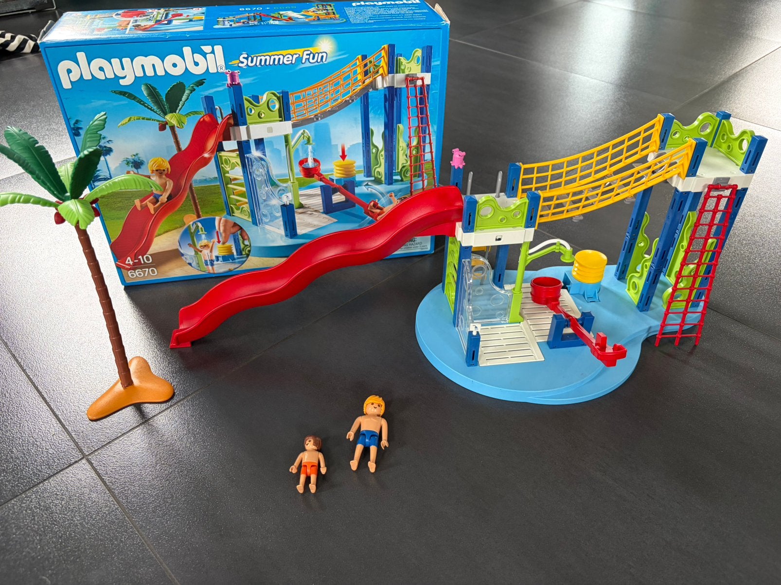 Playmobil waterspeeltuin, Ophalen of Verzenden, Zo goed als nieuw