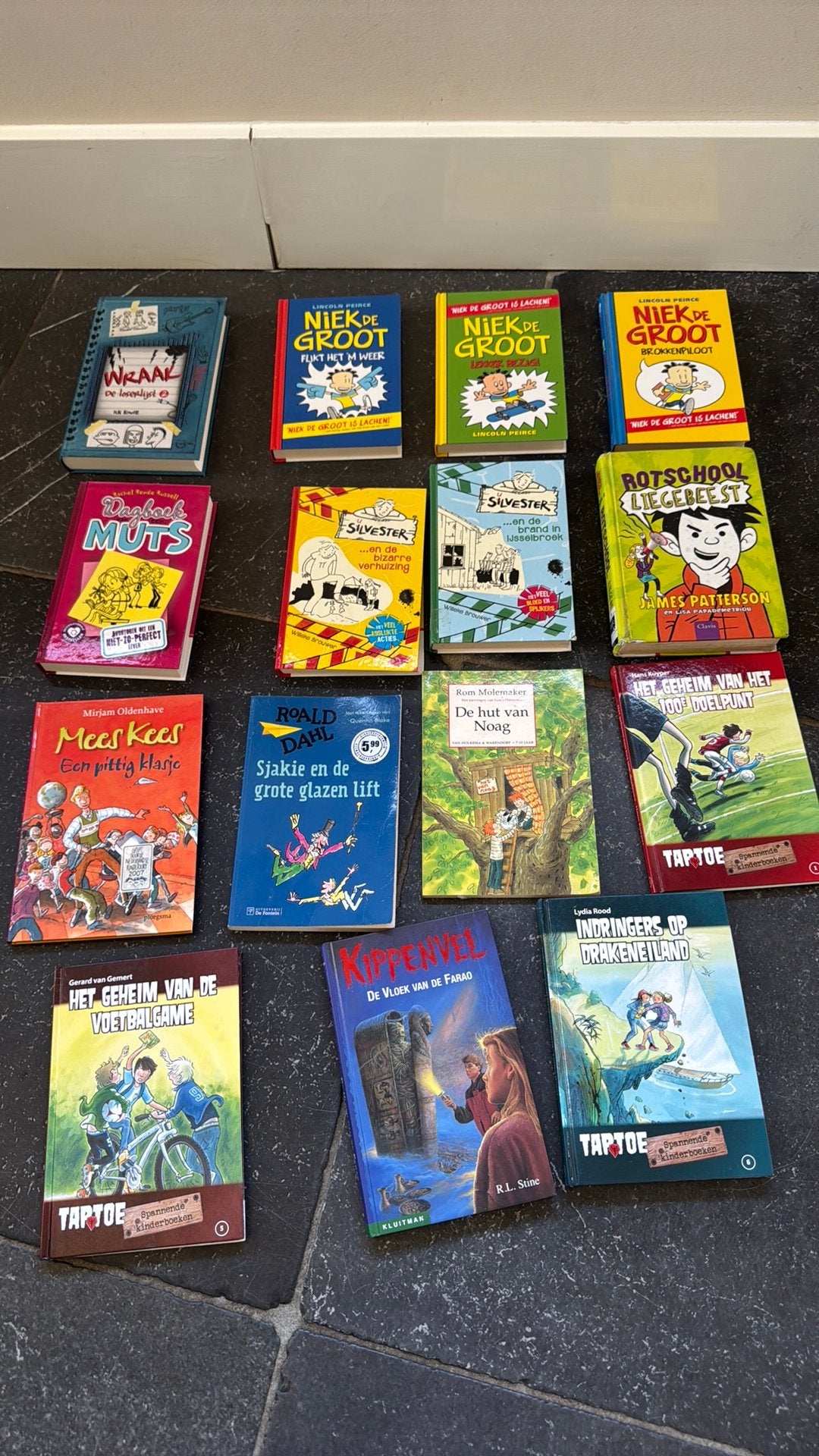 15 boeken niek de groot Silvester taptoe mees kees, Boeken, Ophalen of Verzenden, Zo goed als nieuw