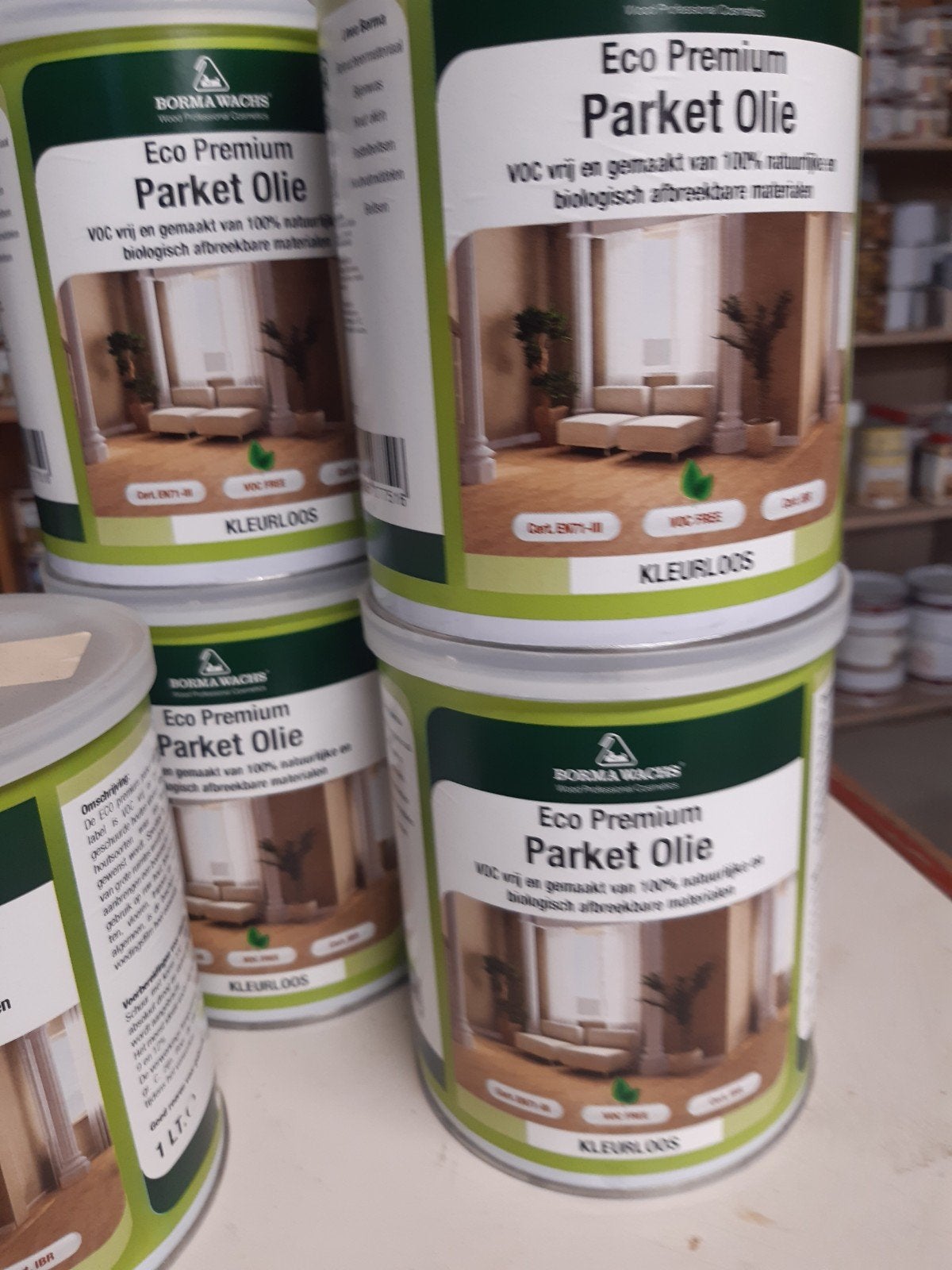 partij Borma Eco Premium parketolie, kleurloos