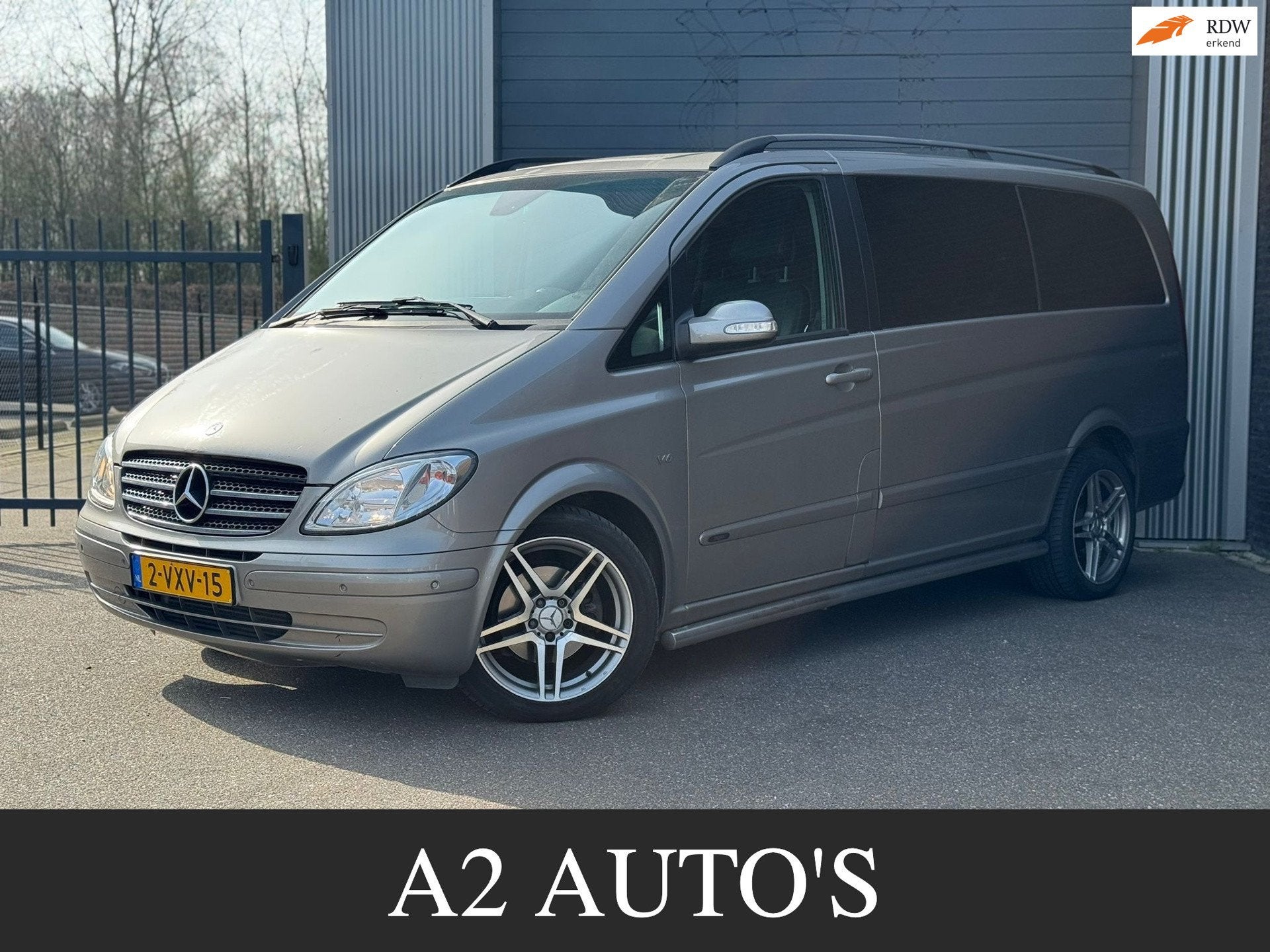 Mercedes-Benz Viano 3.0 CDI DC Trend Lang Automaat|Leer|Navi, Auto's, Automaat, Gebruikt, Zwart, Bruin
