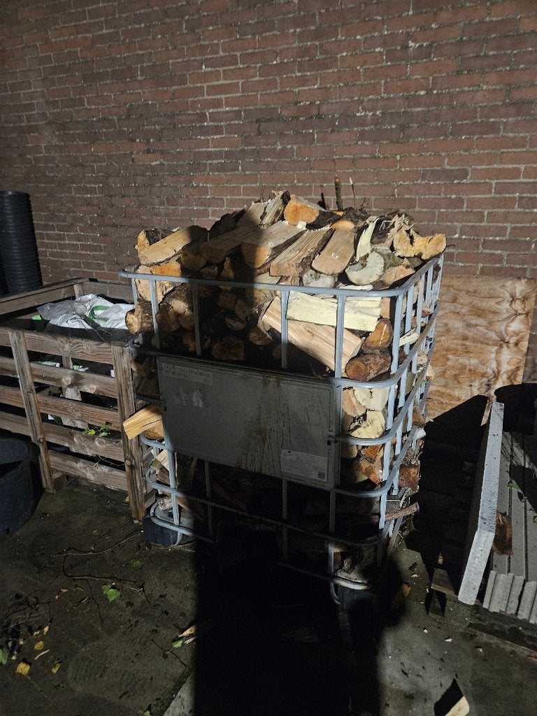 Openhaard hout, Minder dan 3 m³, Ophalen, Overige houtsoorten, Blokken