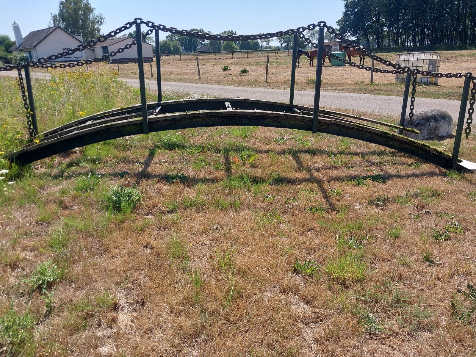 brug getogen., Ophalen, IJzer, 200 cm of meer, Draaipoort