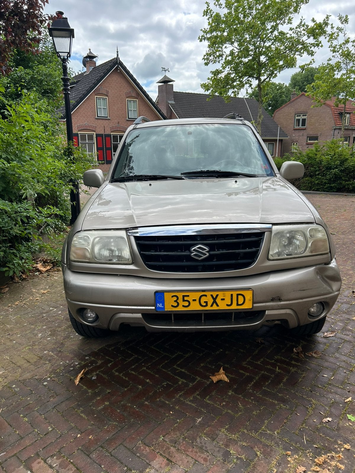 Suzuki Grand Vitara 2.0 5D AUT 2001 Beige, Auto's, Automaat, 1995 cc, Grand Vitara, Beige