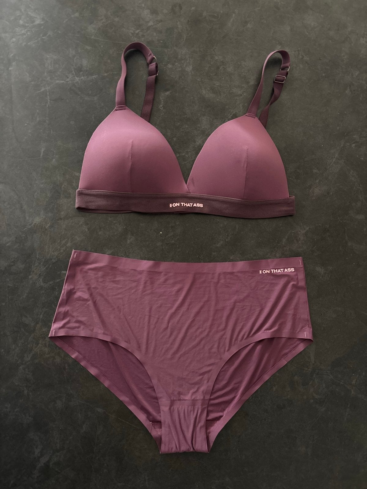 NIEUW On That Ass Brooklyn & Anna set maat L/XL bh & slip, Ophalen of Verzenden, Paars, Setje