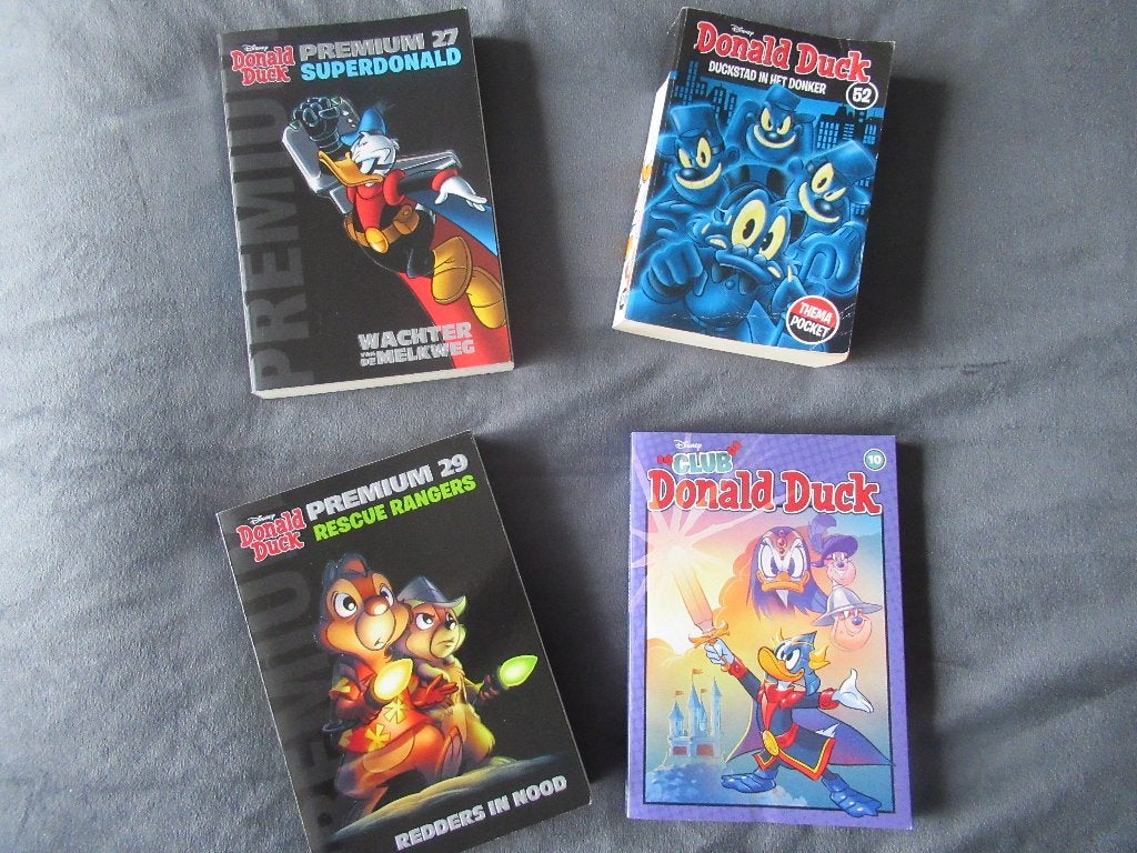 4 Donald Duck pockets, Meerdere stripboeken, Ophalen of Verzenden, Zo goed als nieuw