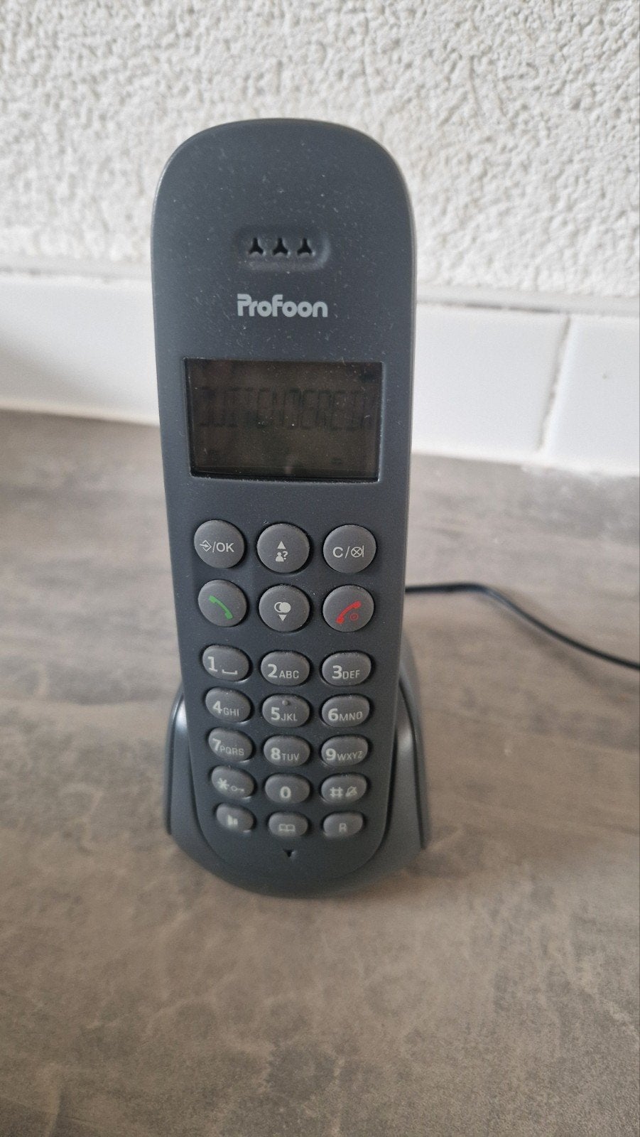 Profoon PDX600 DECT Telefoon, Ophalen, Gebruikt, 1 handset