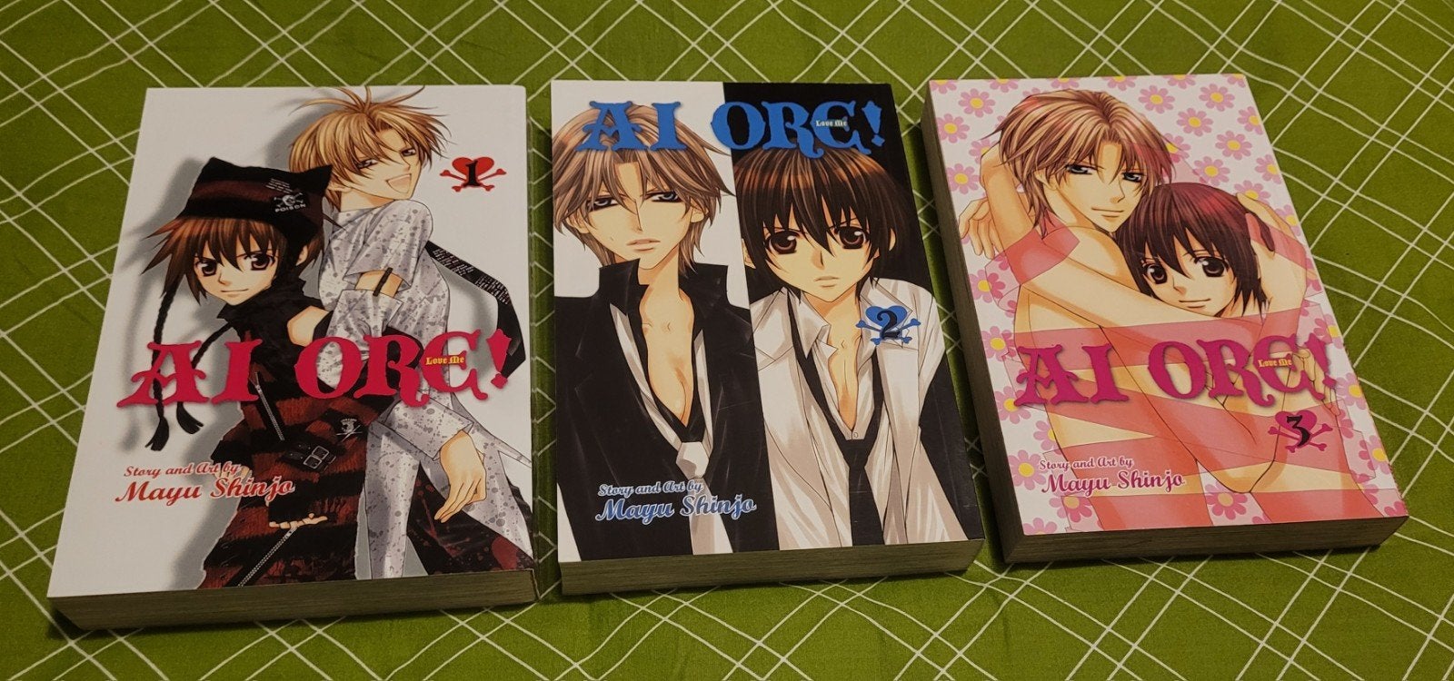 Manga's Ai ore! vol. 1 tm 3, Boeken, Meerdere comics, Ophalen of Verzenden, Zo goed als nieuw, Japan (Manga)
