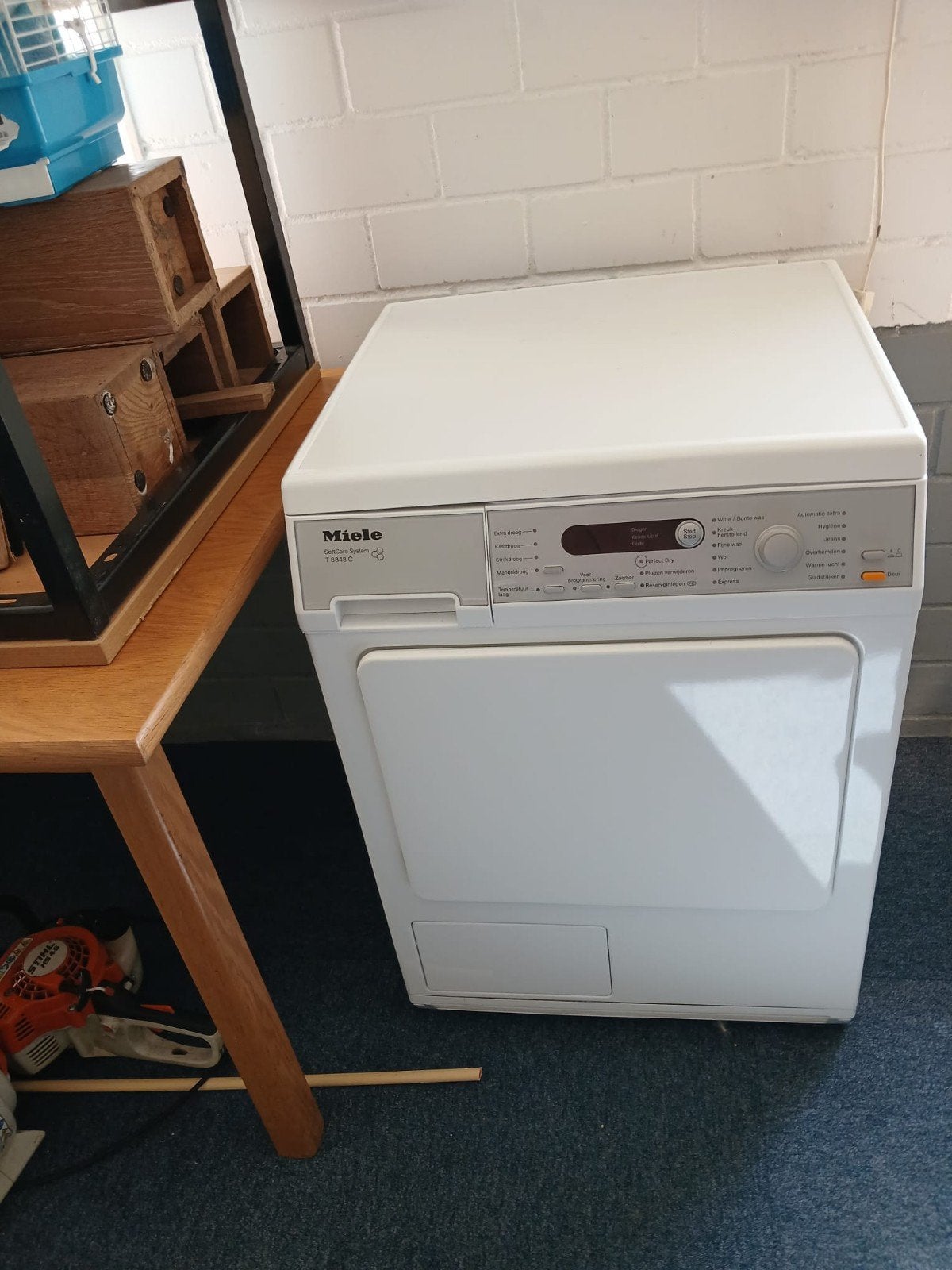 Miele T 8643 C SoftCare System Droger - Goed Werkend, Ophalen of Verzenden, Gebruikt, Voorlader, Condens