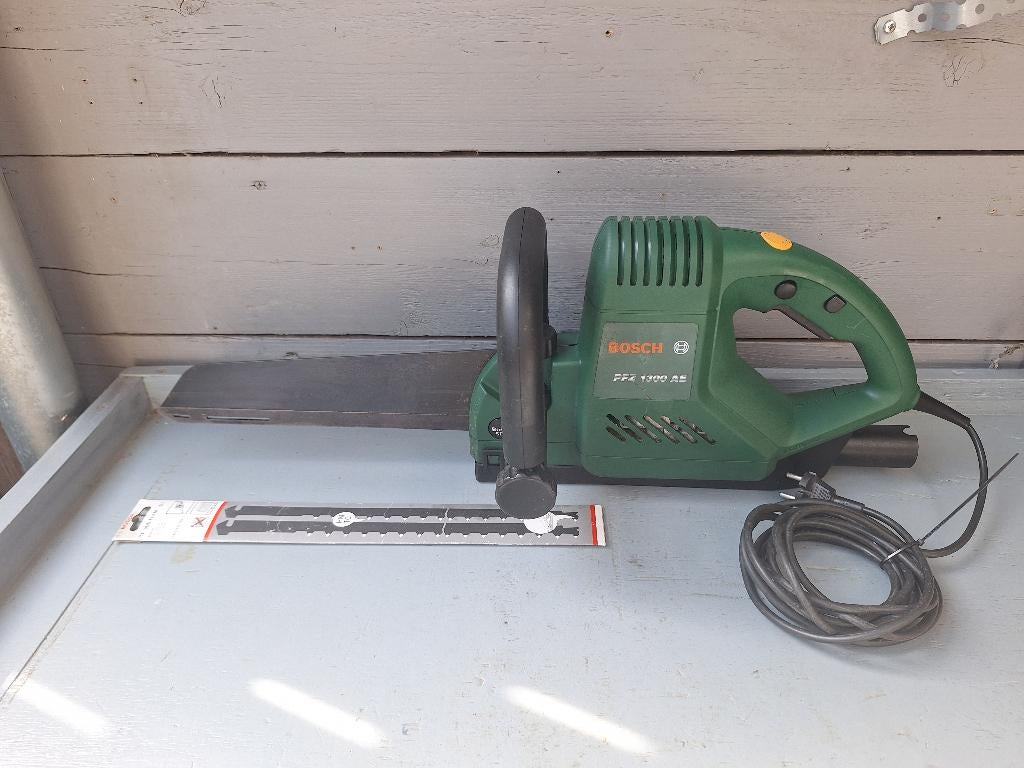 Bosch PFZ1300AE elektrische zaag / alleszaag, 70 mm of meer, Overige typen, Ophalen of Verzenden, Zo goed als nieuw