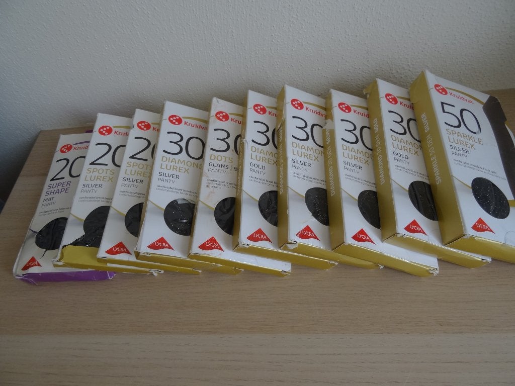 Partij/Pakket Panty´s 10 paar, Kleding | Dames, Leggings, Maillots en Panty's, Ophalen of Verzenden, Nieuw, Zwart, Panty