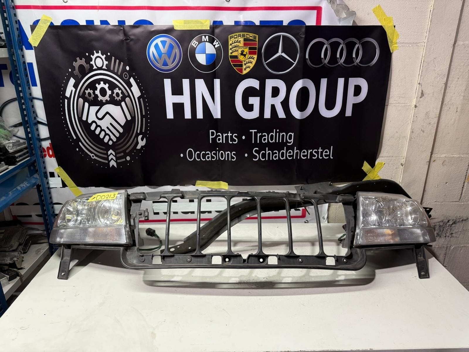 jeep cherokee koplamp, Gebruikt, -, -, Ophalen of Verzenden