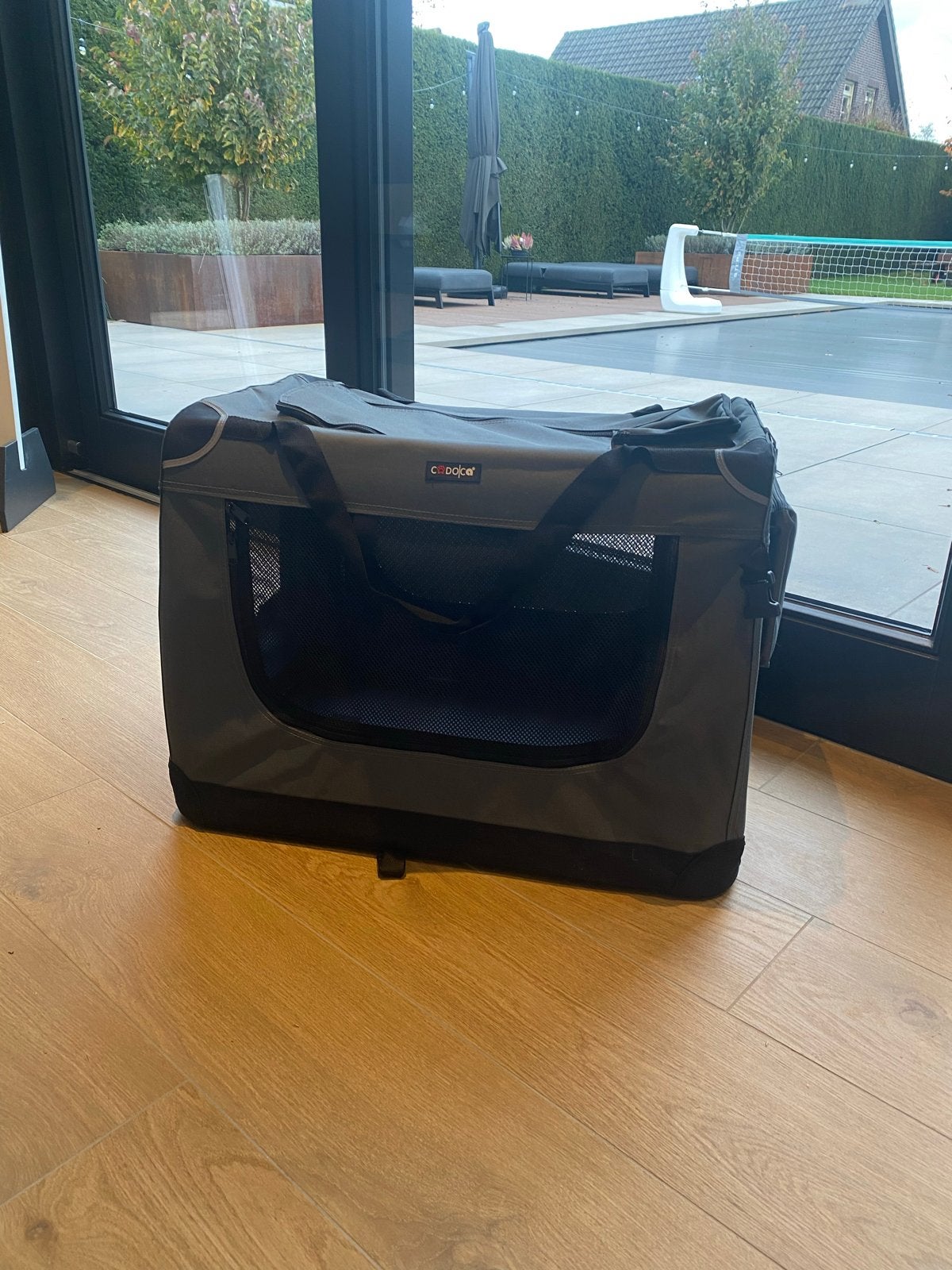 Honden bench voor auto, Ophalen, Zo goed als nieuw