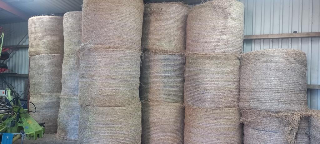 Ronde balen hooi te koop paarden, Dieren en Toebehoren, Dierenvoeding, Ophalen of Verzenden, Vee
