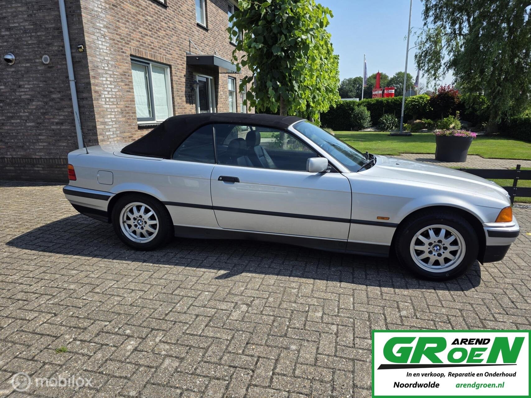 BMW 3-serie Cabrio 318i ExecutiveComfort cruise clima airco, Auto's, BMW, Euro 2, 1345 kg, Achterwielaandrijving, Gebruikt