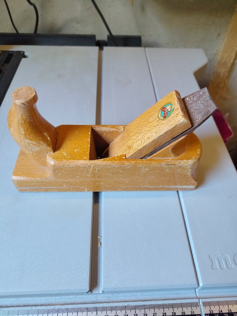 Vintage JPBO houten hoornschaaf / blokschaaf, Ophalen of Verzenden