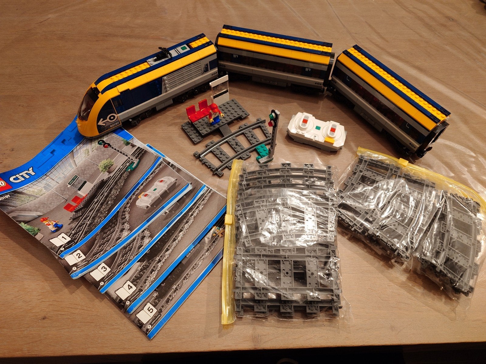 Lego trein 60197, Ophalen, Gebruikt, Lego, Compleet