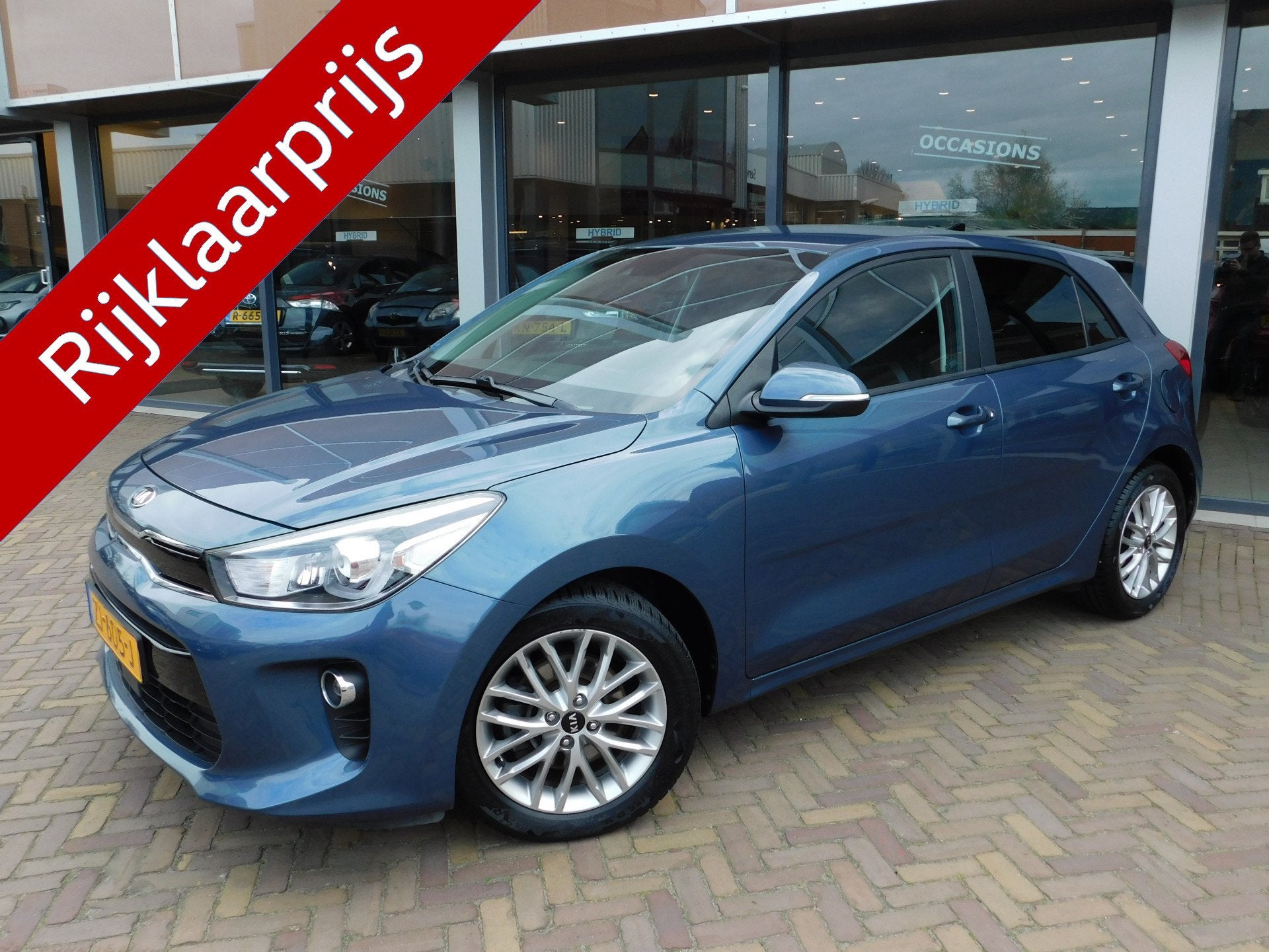 Kia Rio 1.0 TGDI DynamicPlusLine (bj 2019), Voorwielaandrijving, 12 maanden, Gebruikt, Euro 6
