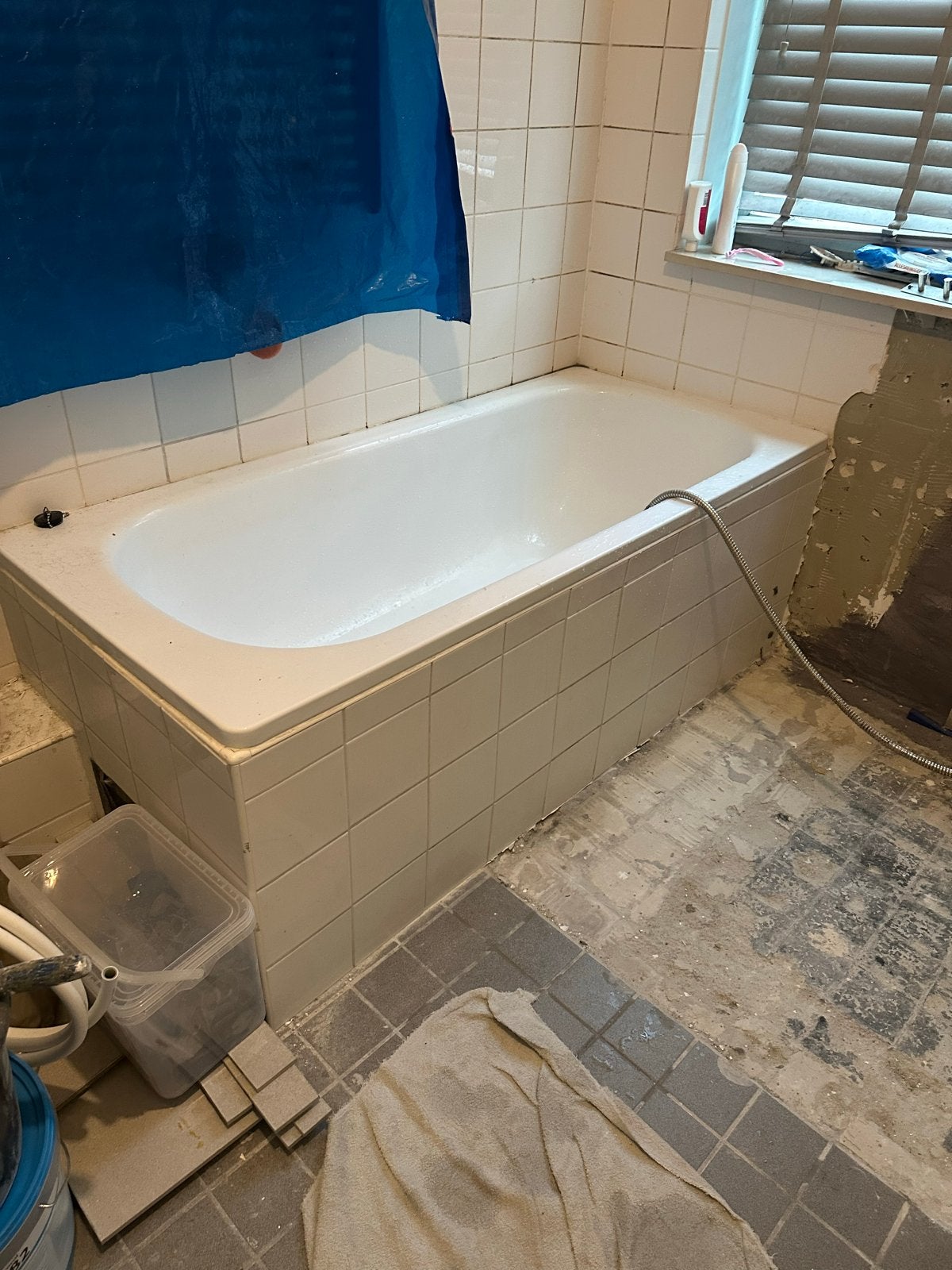 Bad op poten 70x150 cm, Ophalen of Verzenden, Gebruikt, Met bad