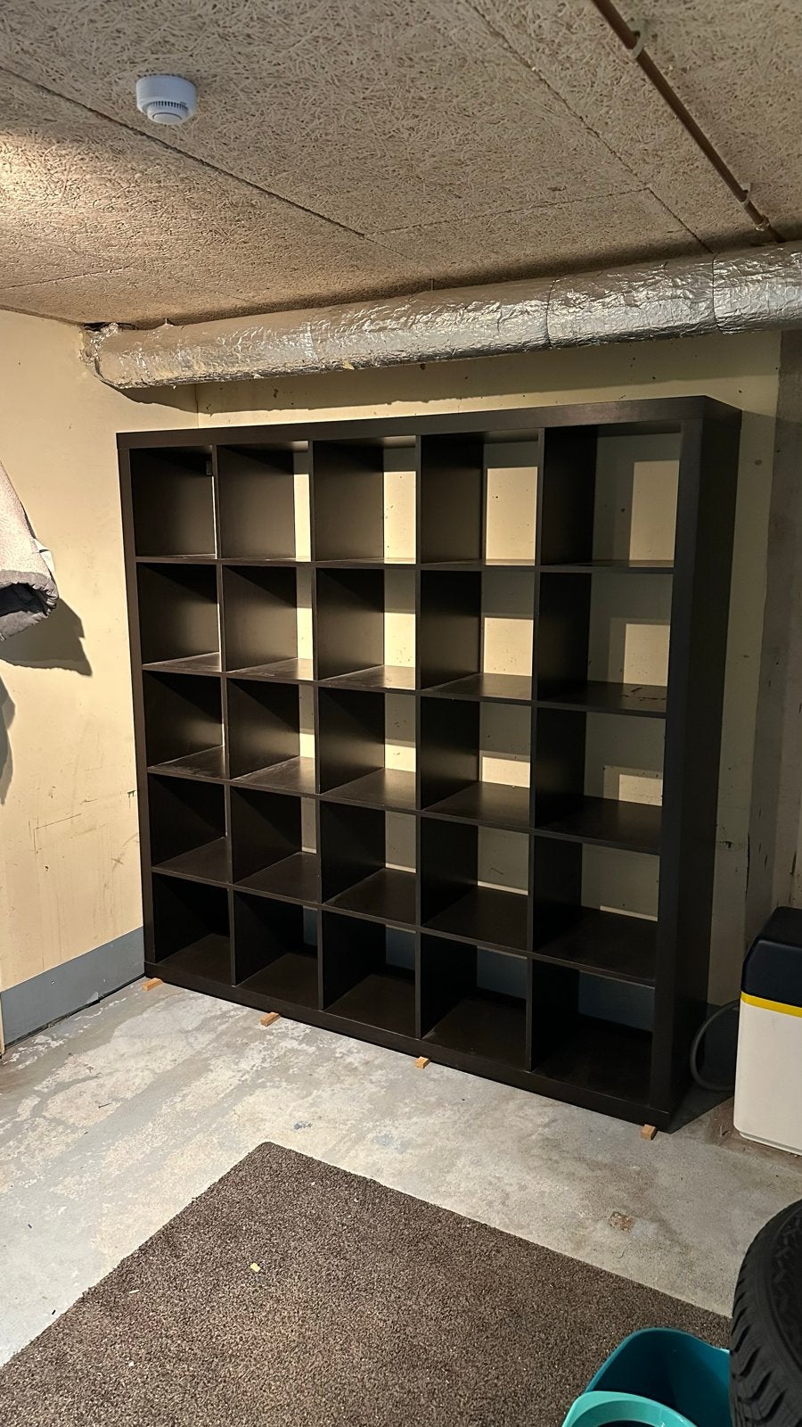 IKEA Kallax 5x5 kast - zwart, Ophalen, Gebruikt
