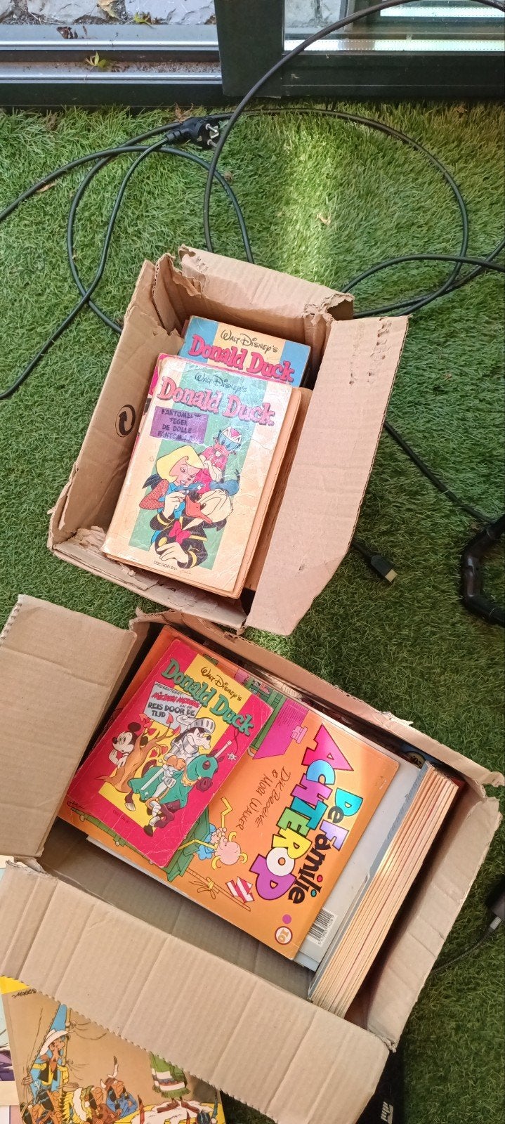 Collectie stripboeken en Donald Duck pockets, Meerdere stripboeken, Ophalen, Gelezen