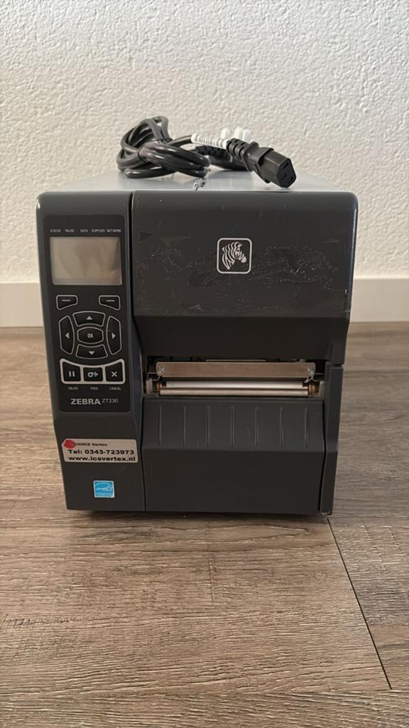 Zebra ZT230 thermische labelprinter, Computers en Software, Printers, Zwart-en-wit printen, Gebruikt, Printer, Ophalen of Verzenden