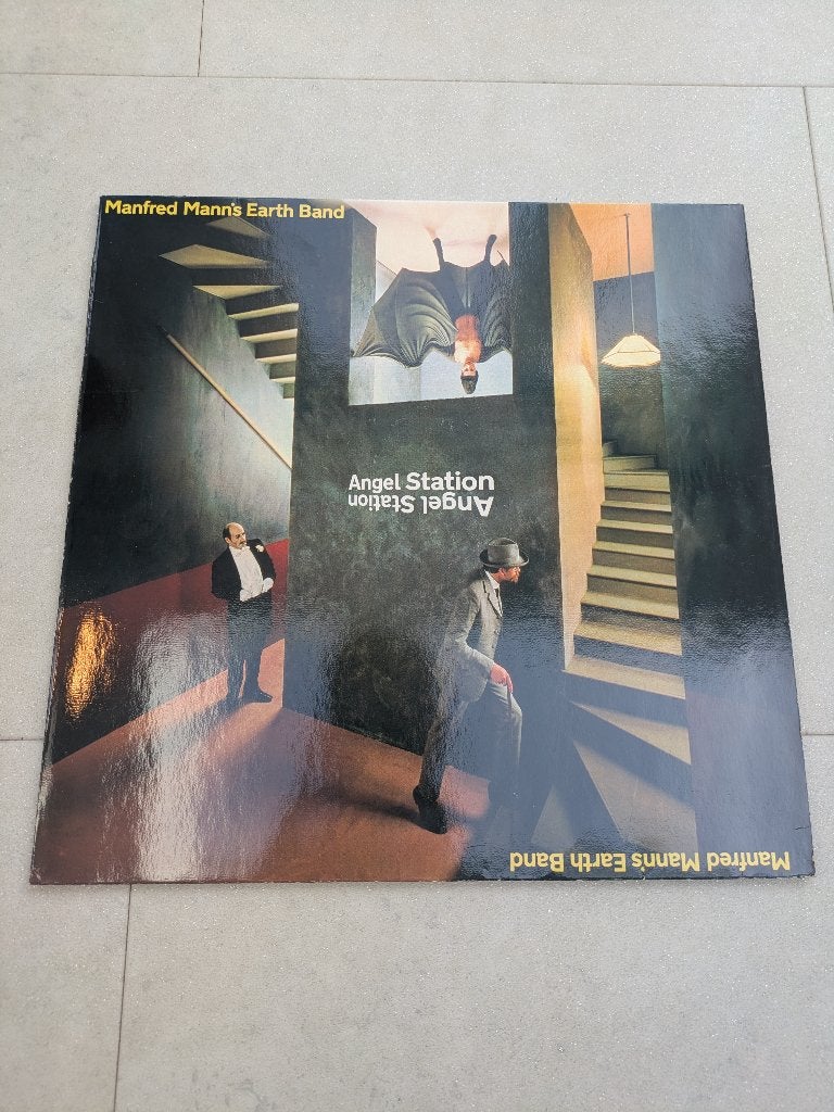 Manfred Manns Earth Band - Angel Station, Cd's en Dvd's, Vinyl | Rock, Ophalen of Verzenden, Zo goed als nieuw, 12 inch, Poprock