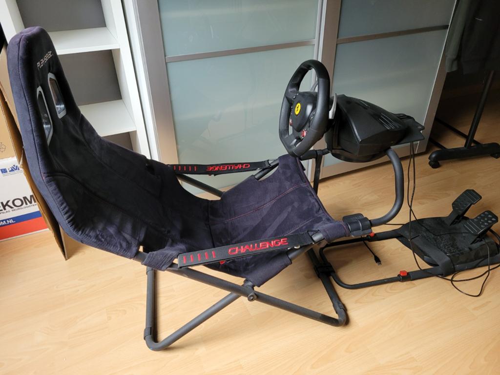 complete Playseat Challenge race-opstelling, Ophalen