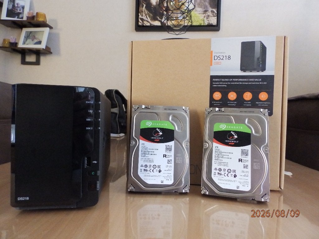 Synology Nas DS218, Ophalen of Verzenden, Zo goed als nieuw