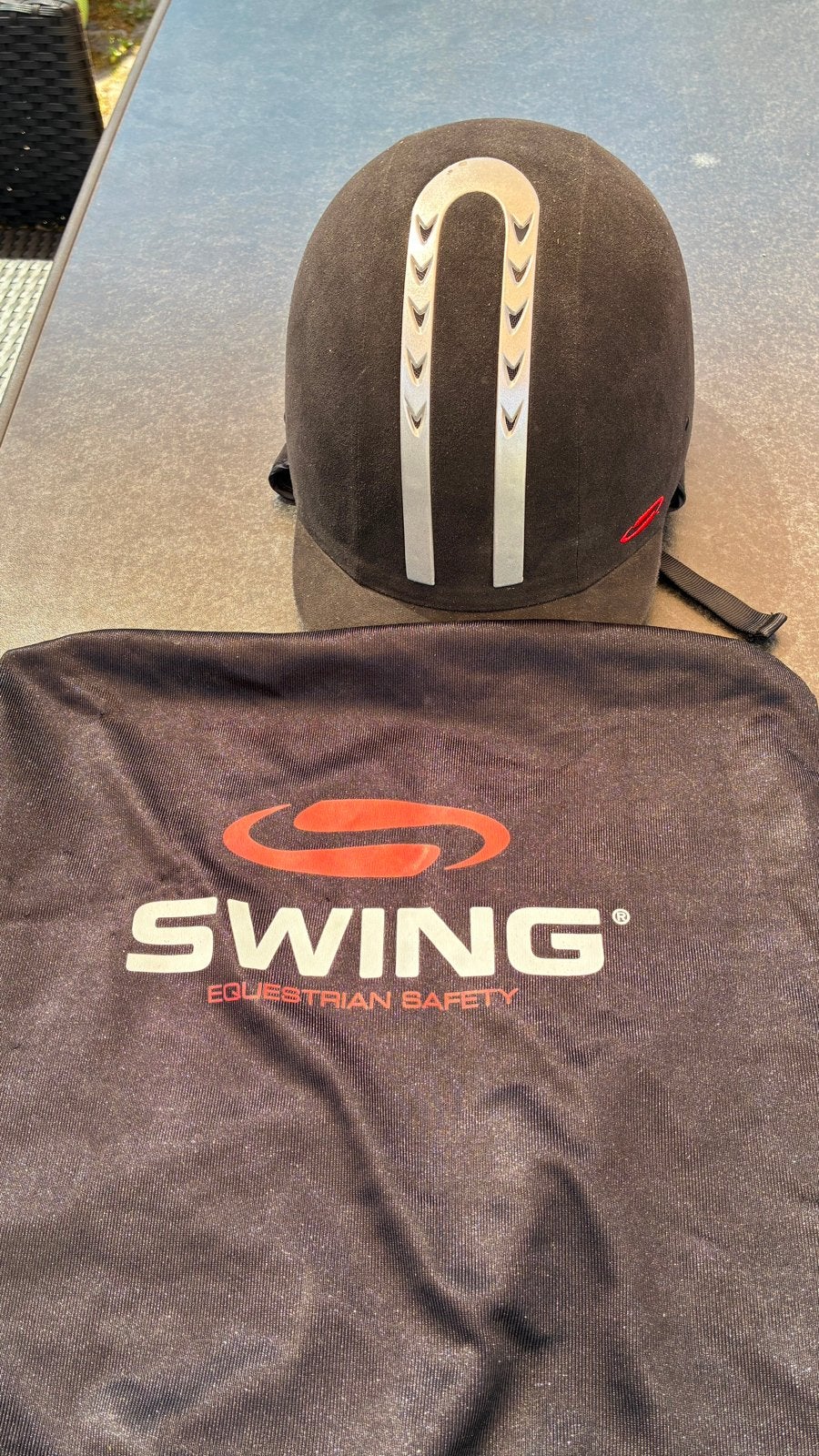 Swing cap maat 54, Ophalen of Verzenden, Zwart, Rijhelm/cap, Overige merken