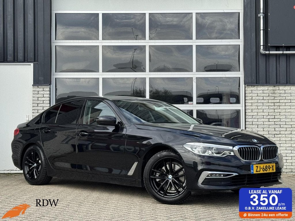 BMW 5-serie 520i High Executive Edition Virtualcockpit/Leer/, Auto's, BMW, Automaat, 1998 cc, Achterwielaandrijving, Gebruikt