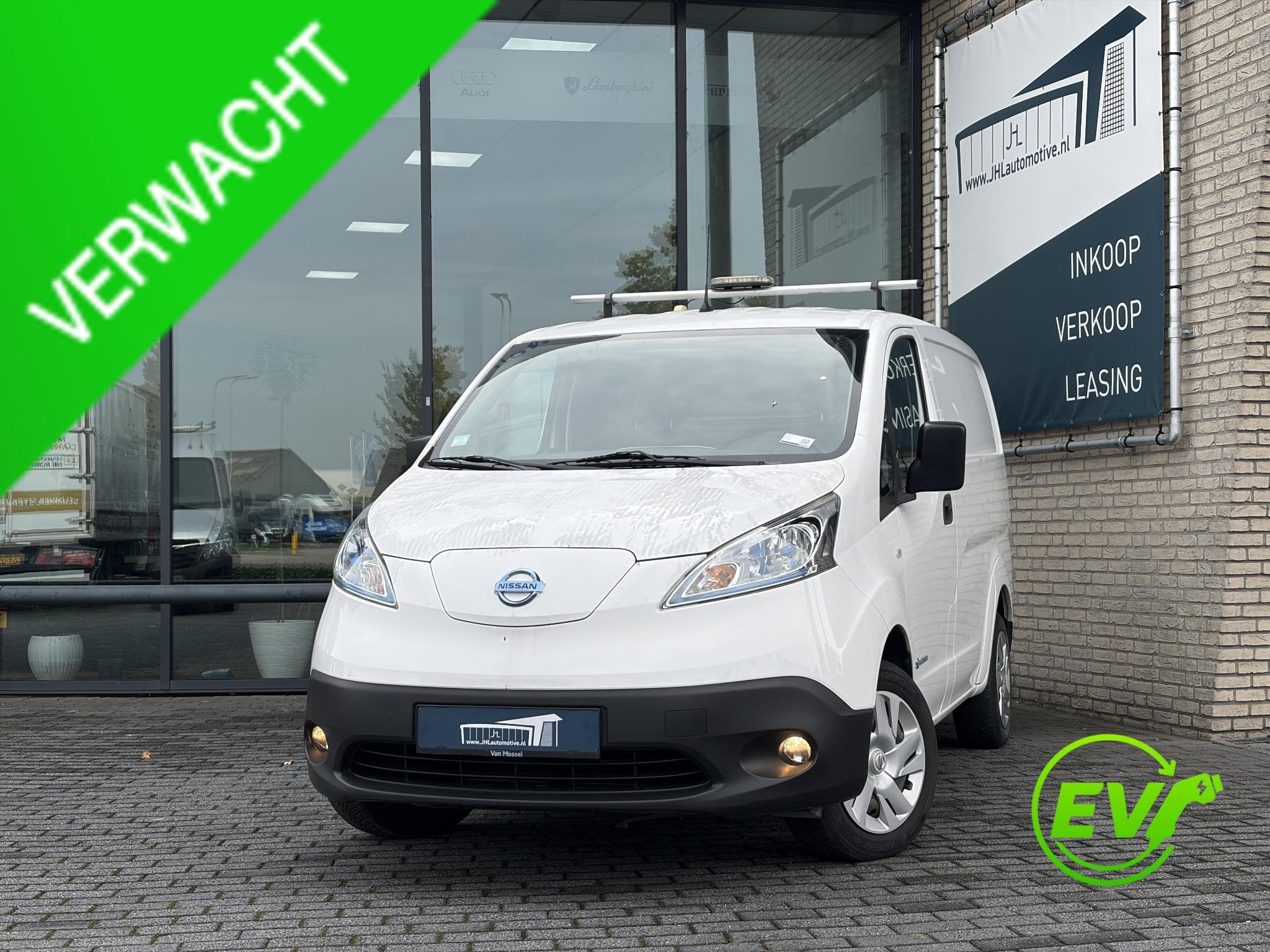 Nissan e-NV200 Visia 40 kWh*HAAK*ECC*KEYLESS*TEL*, Auto's, Stof, Gebruikt, 1573 kg, Traction-control