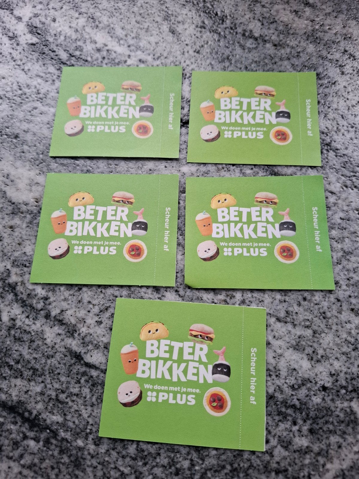 Beter Bikken spaarzegels & stickers, Plus, Ophalen of Verzenden