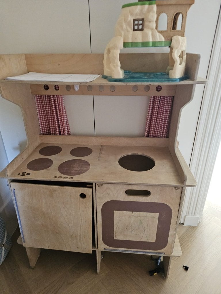Kinder keukentje, Gezond houten speelgoed, Ophalen, Gebruikt, Hout, Speelkeuken-accessoire