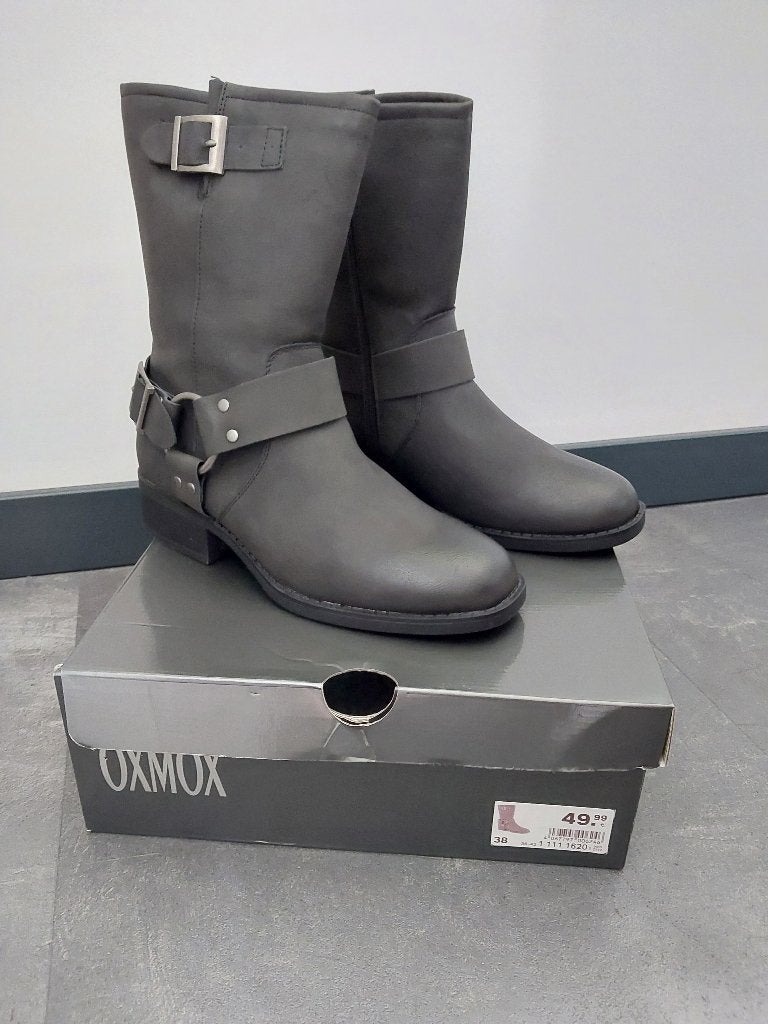 NIEUW!! Laarzen OXMOX maat 38, Hoge laarzen, Overige kleuren, Nieuw, Ophalen of Verzenden