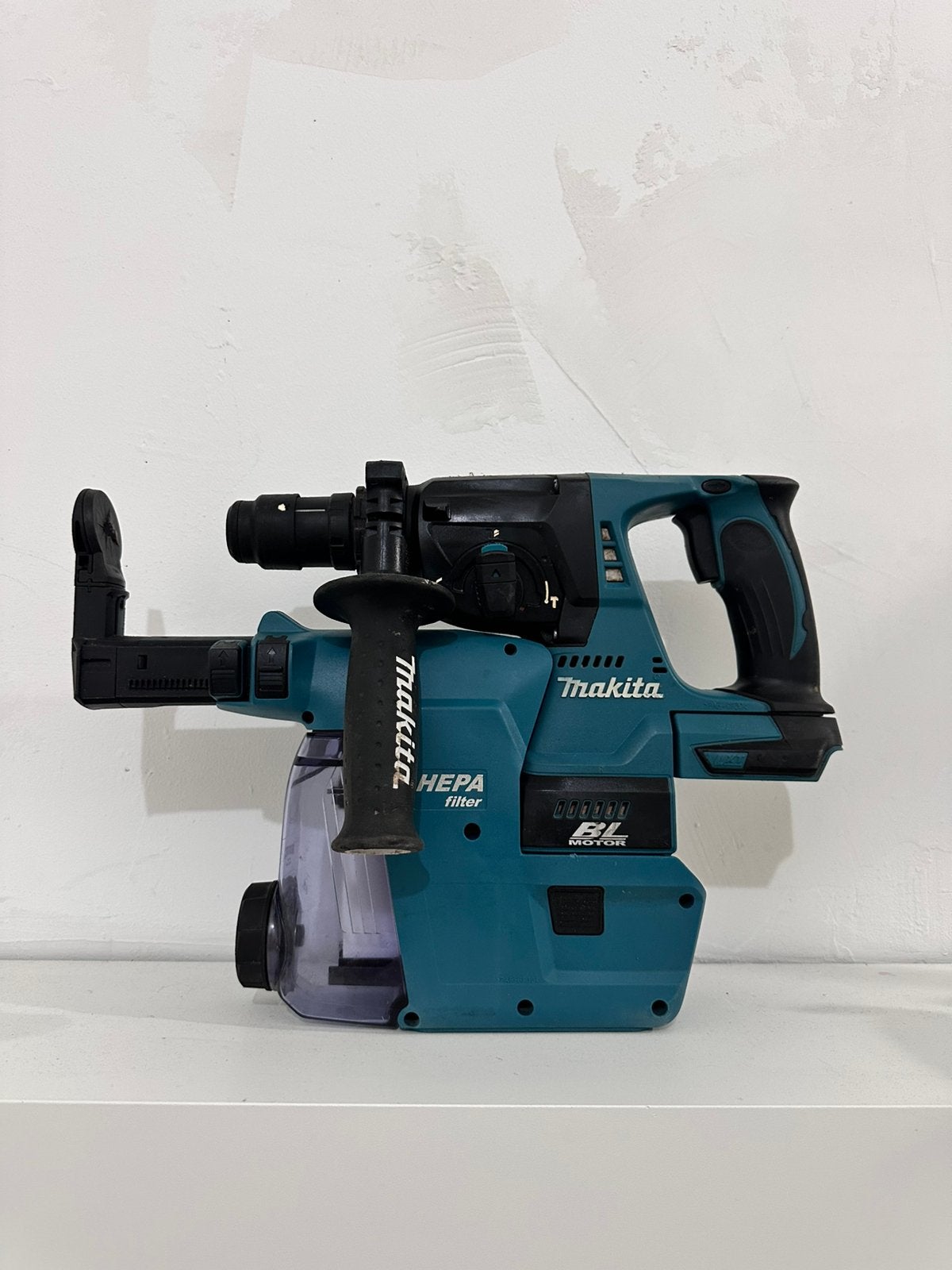 Makita combihamer, Ophalen, Zo goed als nieuw