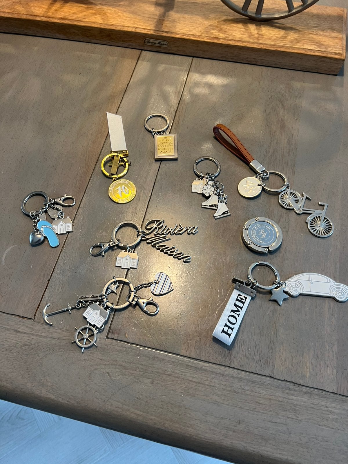 Riviera Masion sleutelhangers, Ophalen of Verzenden, Zo goed als nieuw