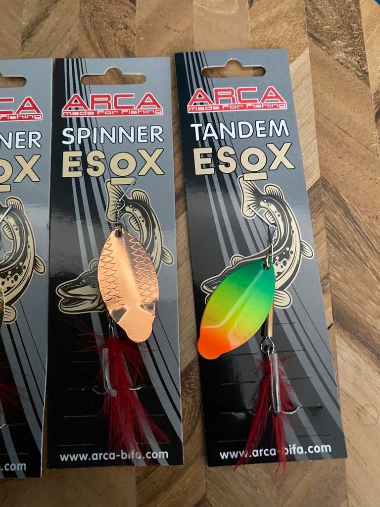 Arca Esox Spinner Maat 3 (4 kleuren), D, Overige typen, Nieuw, Ophalen of Verzenden