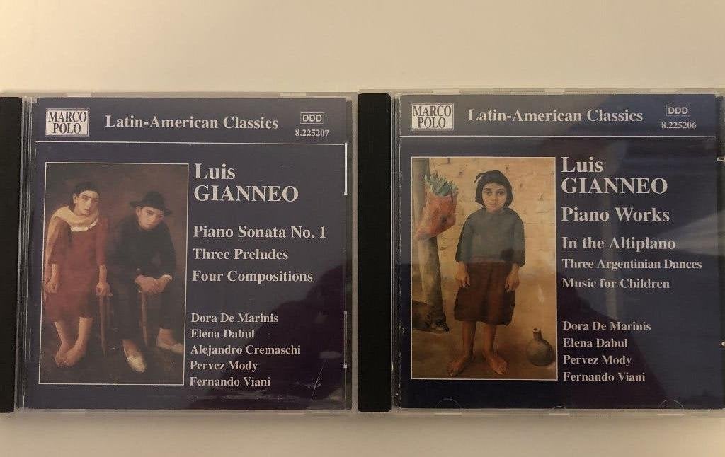 Gianneo - Piano Works Vol. 2 en Piano Works Vol. 3, Ophalen of Verzenden, Romantiek, Zo goed als nieuw, Kamermuziek
