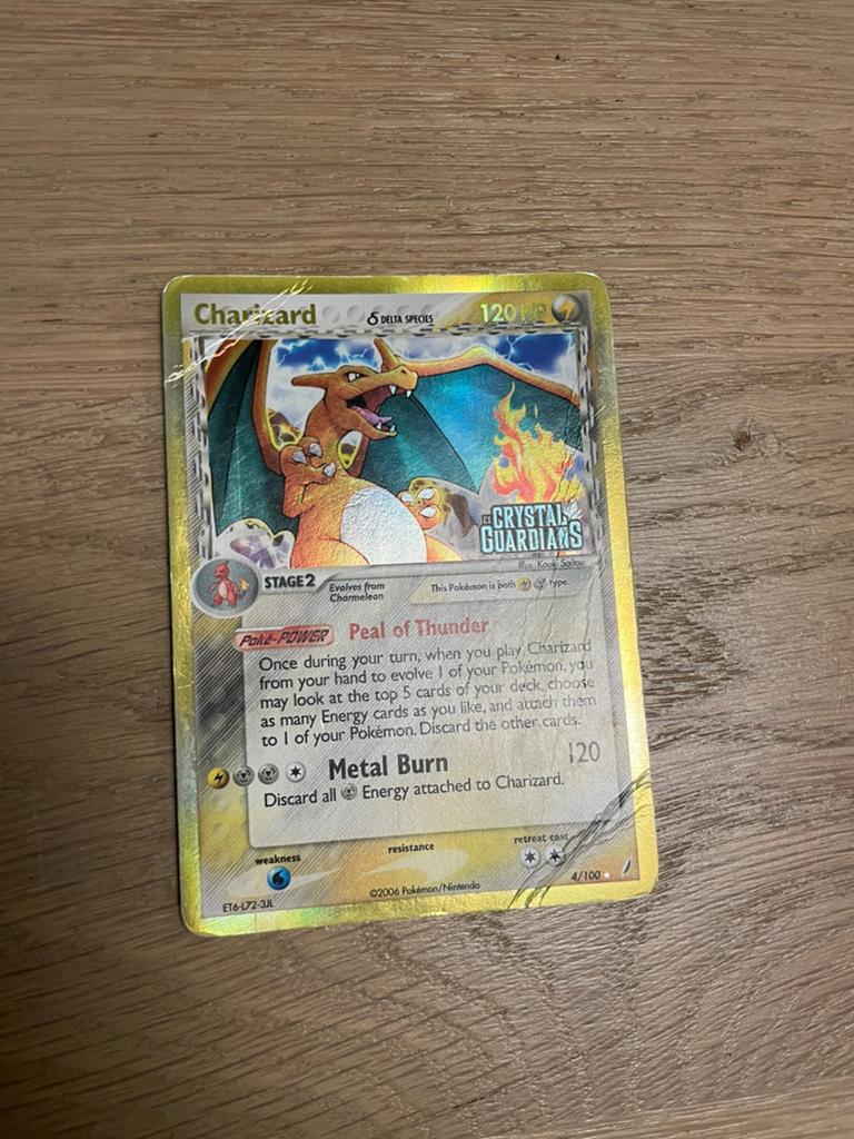Charizard delta species, Ophalen, Gebruikt