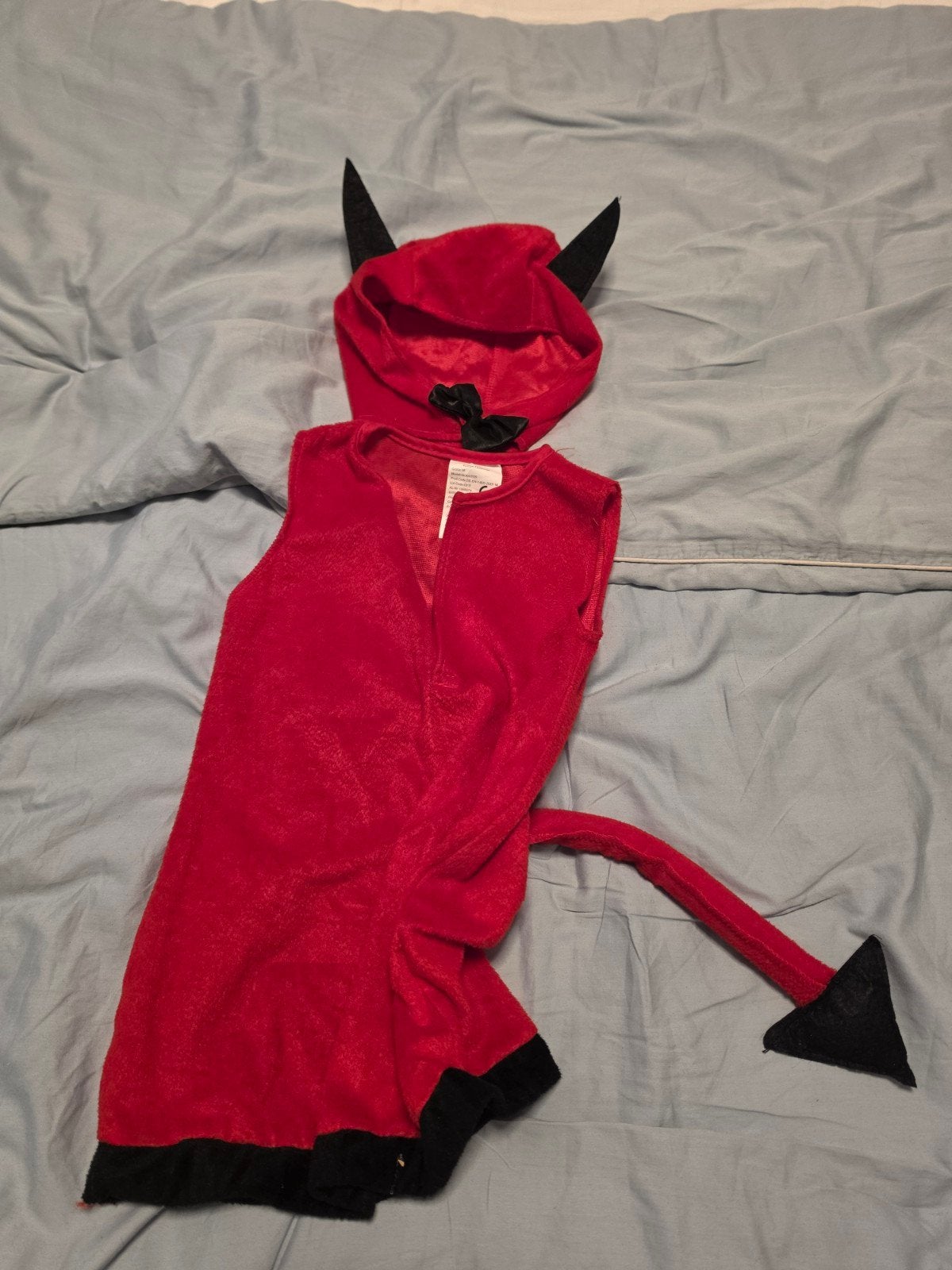 Duivel kostuum voor kinderen - Maat 86, Halloween, Ophalen of Verzenden, Zo goed als nieuw, 104 of kleiner, Jongen of Meisje