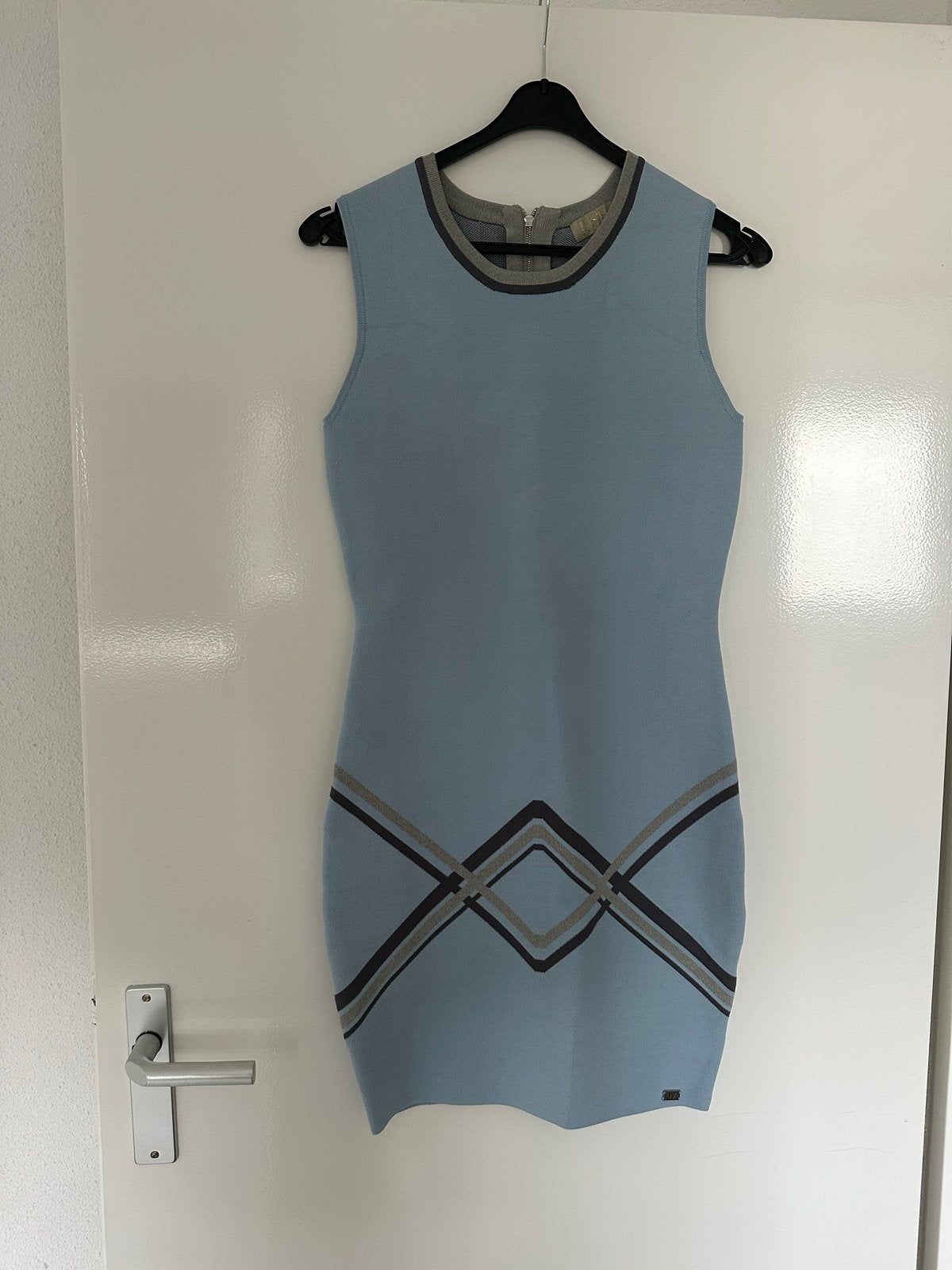 Josh V Elaine jurk - Blauw - Maat M, Kleding | Dames, Maat 38/40 (M), Blauw, Ophalen of Verzenden, Zo goed als nieuw