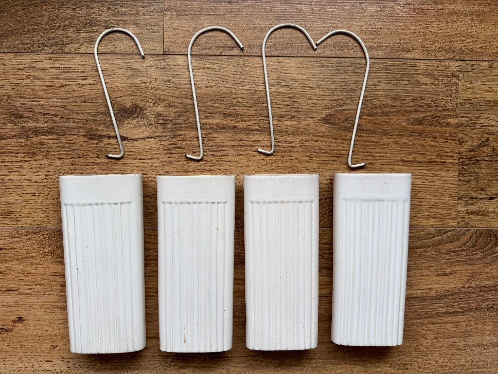 Radiator watetverdampers / luchtbevochtigers - 4 stuks, 30 tot 80 cm, Gebruikt, Radiator, Minder dan 60 cm