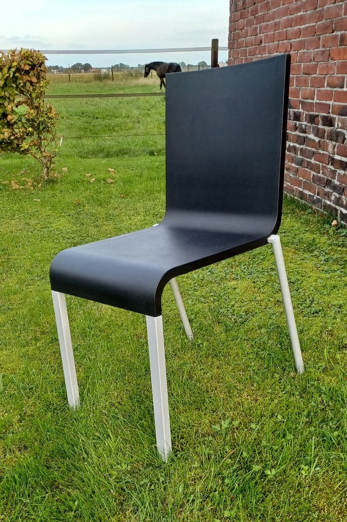 Vitra 03 design stoel, Ophalen, Zwart, Kunststof, Gebruikt