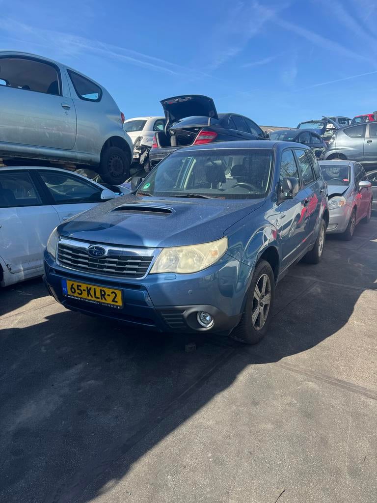 Subaru Forester 2.0 D AWD 2010 Blauw, Auto's, 1998 cc, 4 cilinders, 2000 kg, Blauw