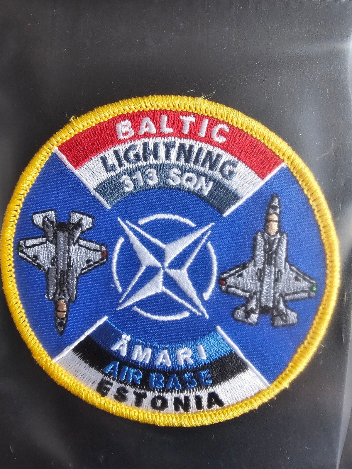 313 sqn, Ophalen of Verzenden, Zo goed als nieuw, Patch, Badge of Embleem