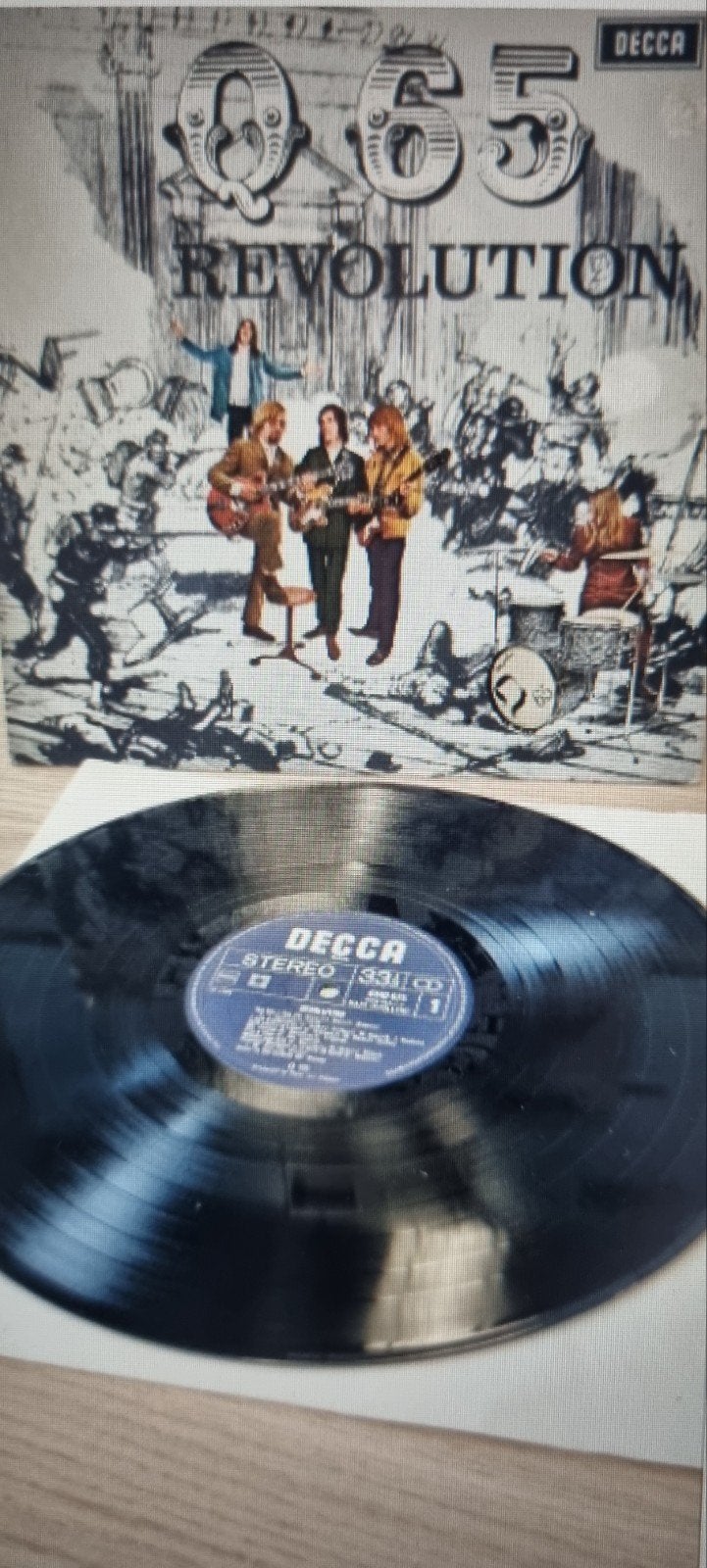 Q65 - Revolution LP (Decca, Stereo, Made in Holland), LP, Gebruikt, Originele persing, Ophalen of Verzenden